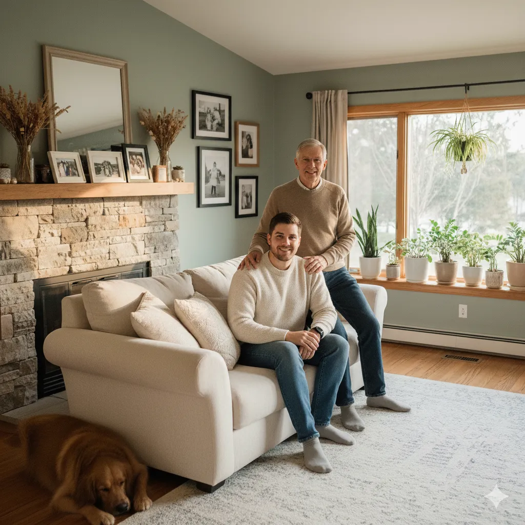 Family home photography