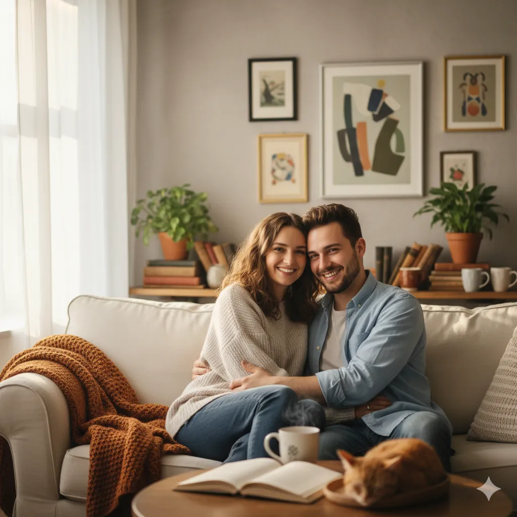 Home photography session