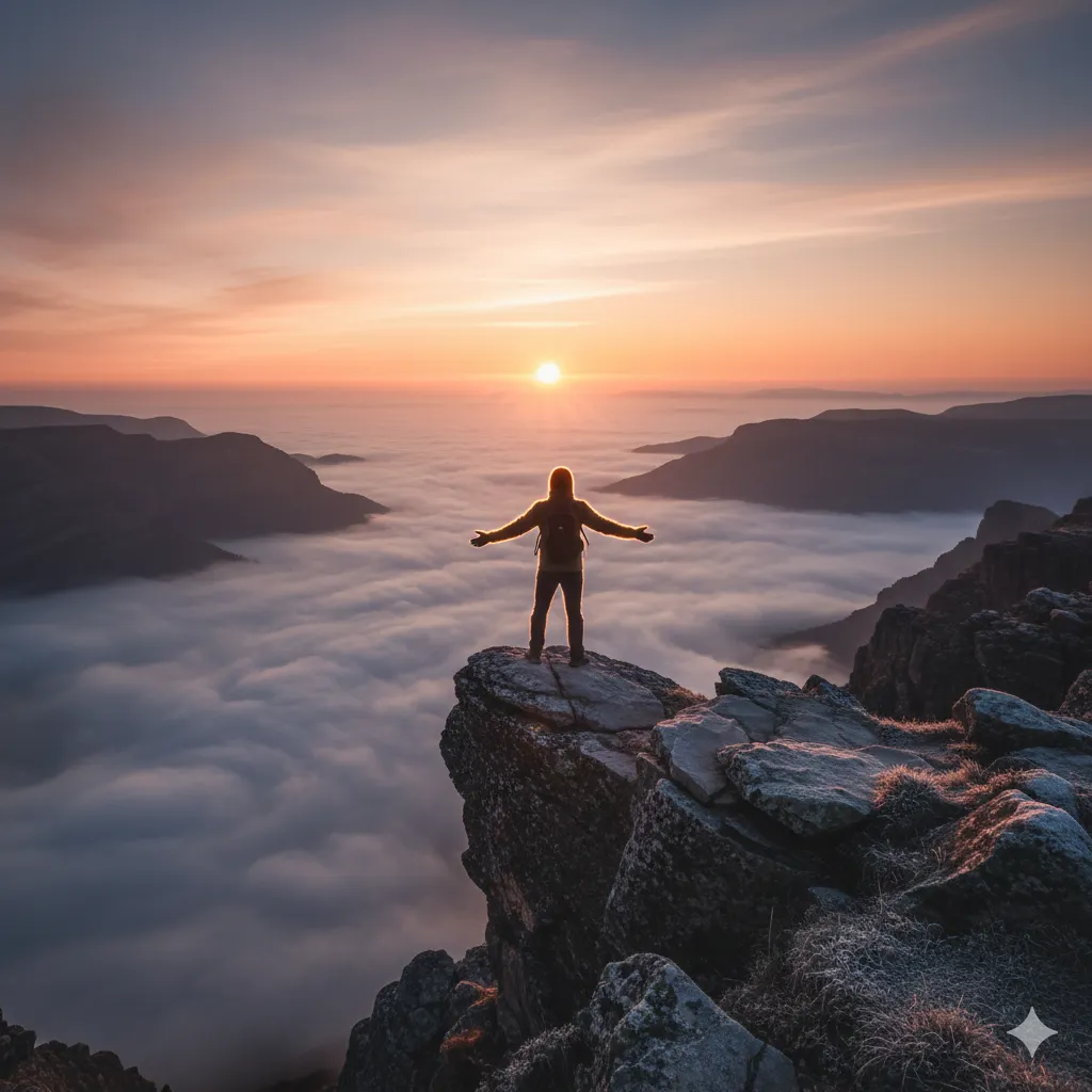 Scenic portrait photography